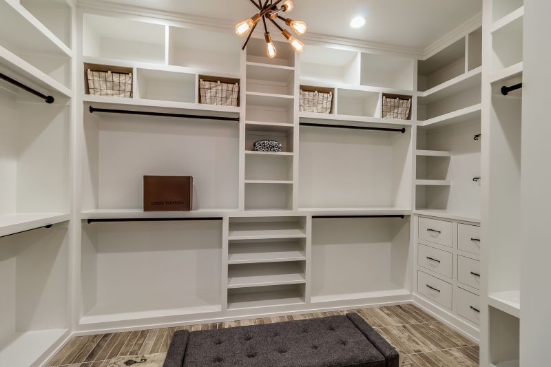 Built-in Storage Shelves