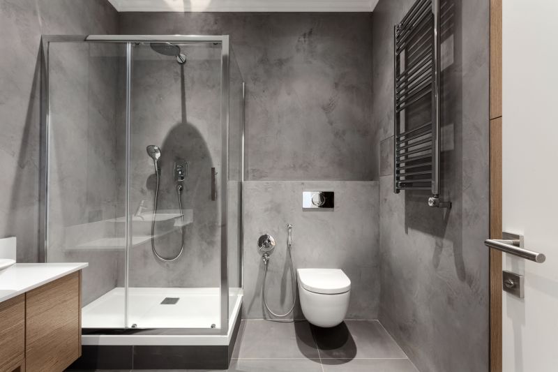 Shower Enclosure with Glass Doors